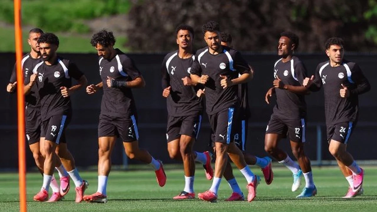 منتخب مصر يرفع وتيرة تدريباته قبل لقاء نيوزيلندا المقبل